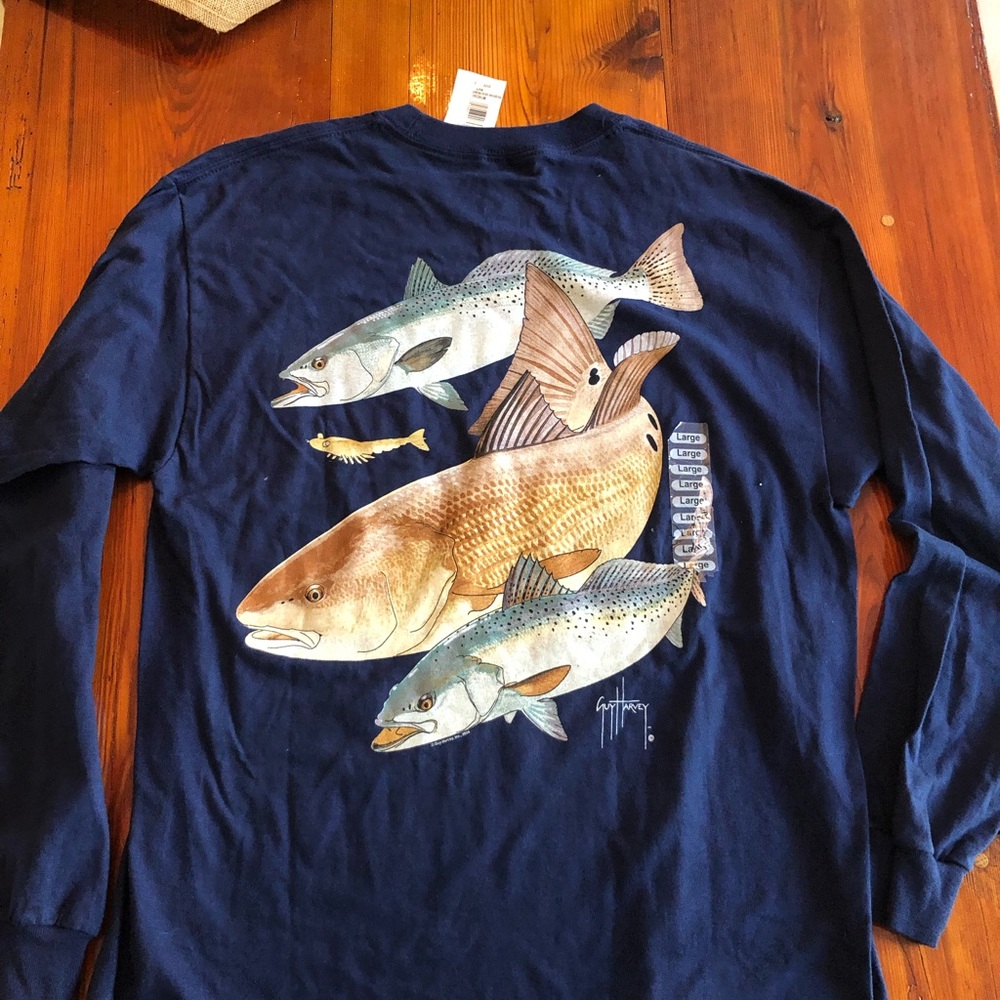Guy Harvey Long sleeve T-Shirt NWT